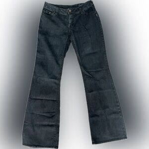 Big and Tall Dark Wash Flare Jeans